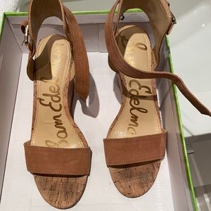 Sam Edelman Cork Wedges